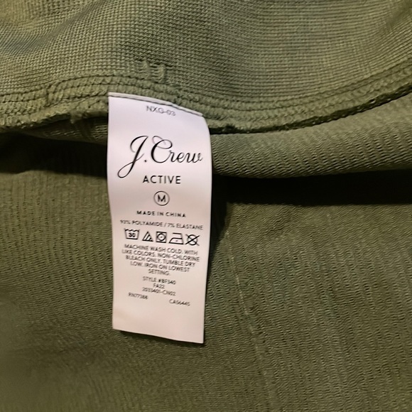 Jcrew sculpt stretch high rise ribbed leggings in general surplus - Picture 2 of 7